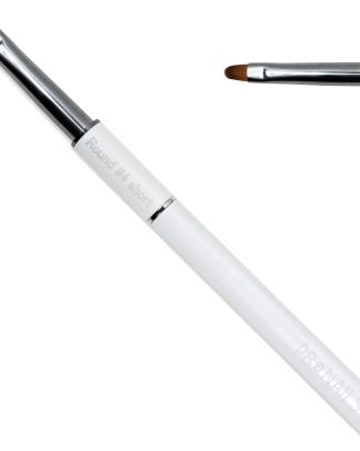 Pędzelek do żelu Round #4 Short