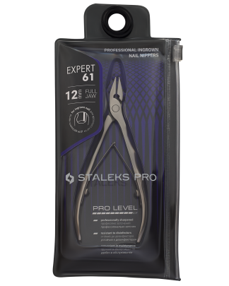 Cęgi/cążki Staleks Pro Expert 61, 12mm Full Jaw NE-61-12