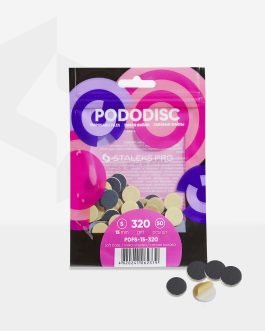 Jednorazowe pilniki na miękkiej bazie do dysku pedicure Pododisc Staleks Pro S, 320 ziarnistość (50 sztuk) PDFS-15-320