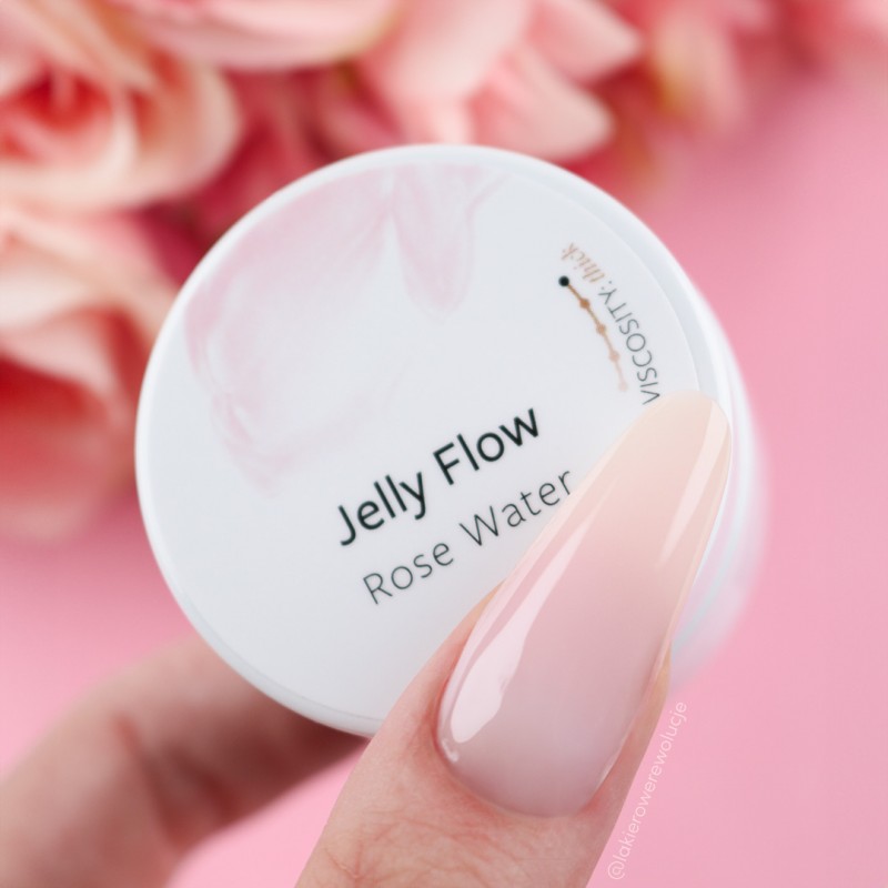 żel rose water paznokiec