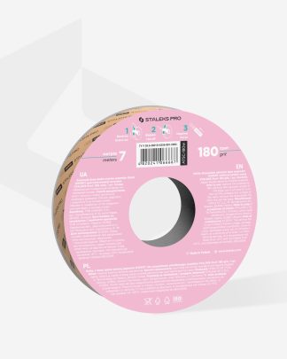 Taśma ścierna jednorazowa biała papmAm EXPERT 180 grit do plastikowego etui ATSC-180w