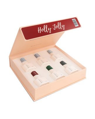 Zestaw lakierów hybrydowych kolekcja Holly Jolly 6x8ml